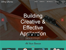 Tablet Screenshot of dhirajsharma.com